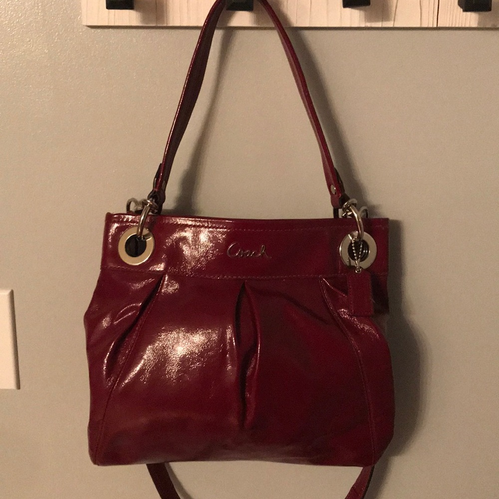 Coach medium size bag with two straps